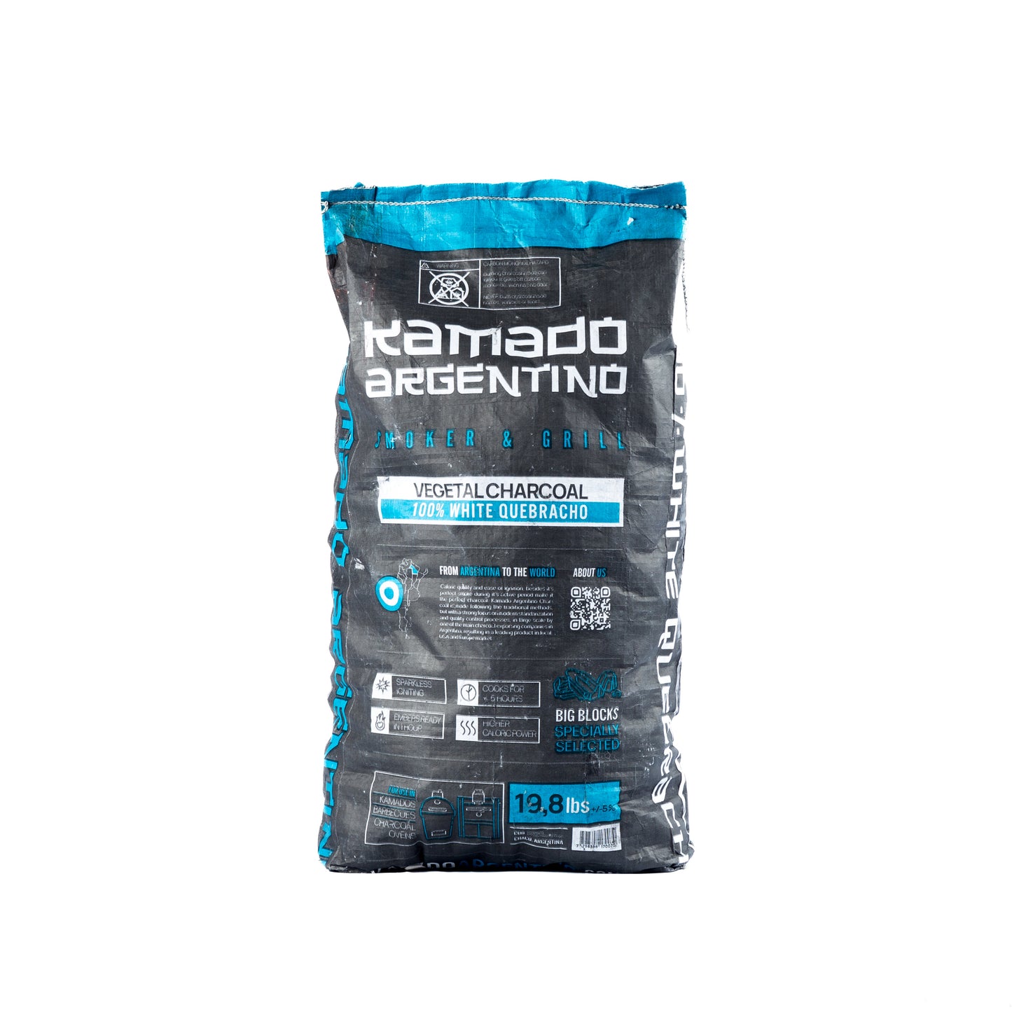 Premium XL Lump Hardwood Charcoal | 20lb bag